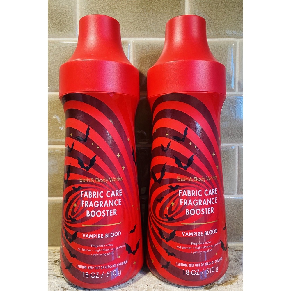 2 Bath & Body Works Vampire Blood Fabric Care Fragrance Booster 18 oz Fast Ship